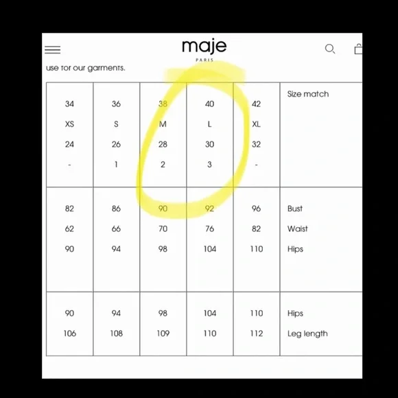 Maje Fil Coupé Flared Joshua Skirt. - Picture 10 of 10